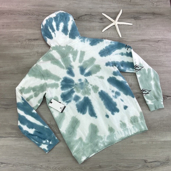 🔆RIP CURL🔆 TIE-DYE HOODIE SWEATSHIRT - Picture 8 of 9